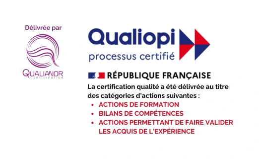 EVO’VENTES est certifié QUALIOPI